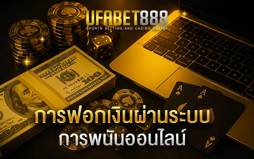 การฟอกเงินผ่านระบบการพนันออนไลน์